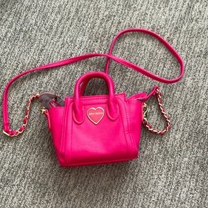 Pink Hersey Johnson purse